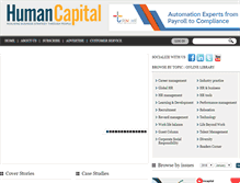 Tablet Screenshot of humancapitalonline.com